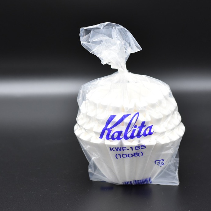 Kalita Papierfilter weiß 100 Stück 185 - Packung