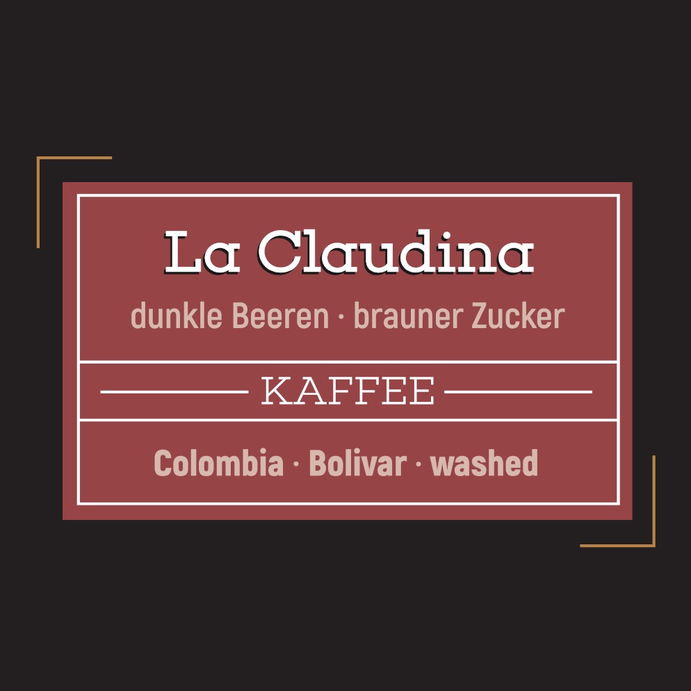 Colombia 'La Claudina' 1kg - ganze Bohne